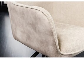 Stolička 44156 Verona látka Champagne + Zamat  - Komfort-nábytok