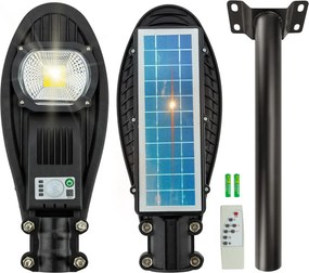 Solárna pouličná lampa 50W + diaľkové ovládanie