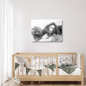 Sklenený obraz - Čiernobiele boudoir (70x50 cm)