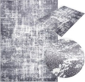 Koberec Agnella Soft Tali Granite žula