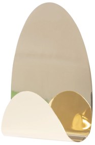 Toolight Toolight, LED nástenné svietidlo 3W, 4000K, APP1430-W, zlatá lesklá, OSW-07987