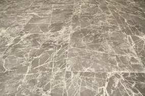 PVC podlaha Ultimate Stone Portoro 598 Marmur sivá / krémová