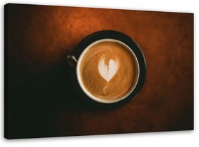 Obraz na plátně Šálek kávy - 90x60 cm