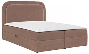 Kontinentálna posteľ Bukirt, Rozmer postele: 200x200, Dostupné poťahy: Coral 50