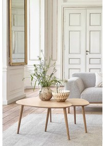 Čierne konferenčné stolíky v súprave 2 ks 70x100 cm Adda – Unique Furniture