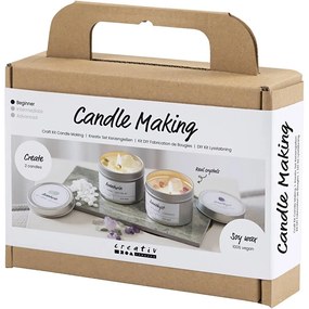 Kreatívna sada Mini Craft Kit Candle Making Crystals