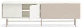 Béžovo-krémový TV stolík 180x56 cm Nube – Teulat