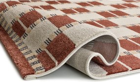 Béžový/v terakotovej farbe koberec 80x150 cm Astra – Universal