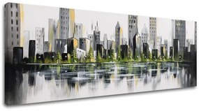 Obraz na plátne MESTO 130x55 cm