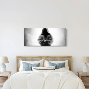 Obraz - Mních v kláštore (120x50 cm)
