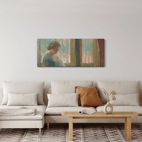 Obraz - Childe Hassam, The New York Window, reprodukcia (120x50 cm)