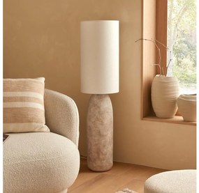 Atmosphera - Stojacia lampa KEYAH 1xE27/40W/230V sivá