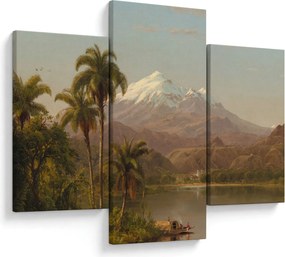 Obraz - Frederic Edwin Church, Tamaca Palms, reprodukcia (90x60 cm)