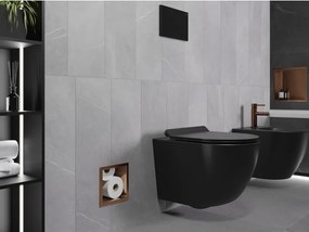 Mexen X-Wall-B, zapustený zásobník na WC papier, medená matná - 19C5