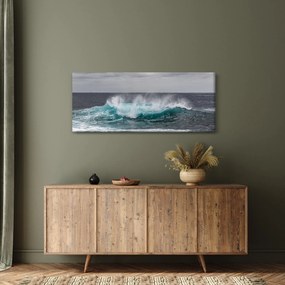 Obraz - Vlny v oceáne (120x50 cm)