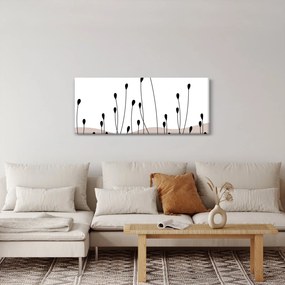 Obraz - Grafická lúka N⁰1 (120x50 cm)