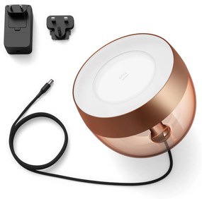 Philips Hue Iris WACA stolná LED lampa, medená