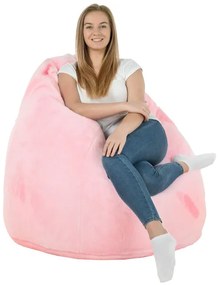 Sedací vak SAKO Yeti ružový