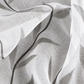 ZÁVES NA PÁSKE GLORI 140X270 CM LISTY