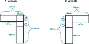 TAMPA hliníková súprava šedá