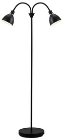 Nordlux - Stojacia lampa RAY 2xE14/25W/230V čierna