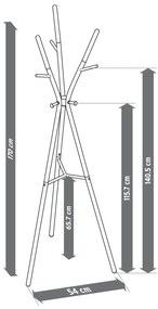 Stojan na oblečenie