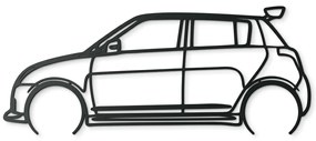 drevko Obraz Suzuki Swift 08 Rozmer obrazu: 36 x 86 cm, Farba dekorácie: Čierna