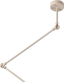 BRILAGI - LED nastaviteľný luster na tyči IRONBEAM 1xE27/60W/230V béžový