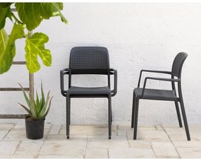 BORA ARMCHAIR záhradná stolička s podrúčkami agave