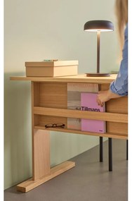 Čierna LED stmievateľná stolová lampa (výška 37 cm) Velo – Hübsch