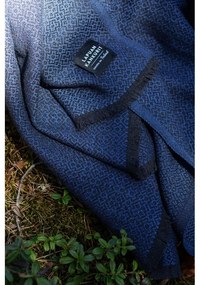 Merino deka Koli 135x170, čierno-modrá