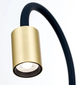 Orion Str 10-489 - LED Flexibilná stolná lampa s klipom KURT LED/5W/230V zlatá