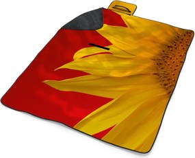 Sablio Plážová deka Slnečnice: 200x140 cm