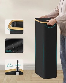 Koš na prádlo Leslie 65 L černý