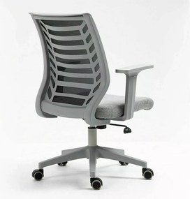 SI Otočná stolička Q-320 čierna - sivá