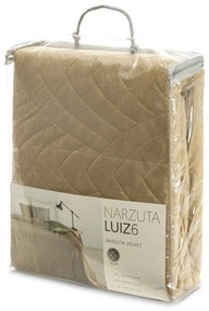 EUROFIRANY PREHOZ NA POSTEĽ LUIZ6 170X210 CM BÉŽOVÝ