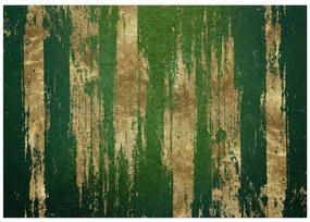 Artgeist Fototapeta - Golden-Green Expression Veľkosť: 245x175, Verzia: Samolepiaca