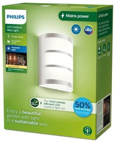 Philips - LED Vonkajšie nástenné svietidlo PYTHON LED/3,8W/230V IP44