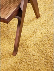 Žltý ručne tkaný koberec z materiálu buklé 200x290 cm Notting Hill Portobello – Ted Baker