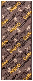 Koberce Breno Kusový koberec CAPPUCCINO 44, hnedá,67 x 180 cm
