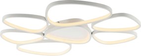 XXXLutz STROPNÉ LED SVIETIDLO, 92/70/6,5 cm - Interiérové svietidlá - 006930087203