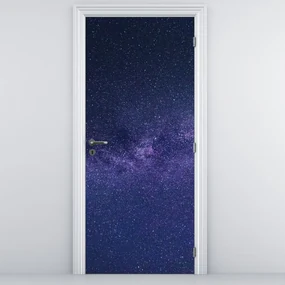 Fototapeta na dvere - Nočná obloha (95x205cm)