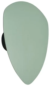 Dizajnová nástenná lampa zelená organická 32 cm 2-svetlá - Pulley