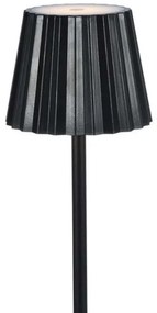 LED stmievateľná dobíjacia stolná lampa LED/4W/5V 3000-6000K 1800 mAh čierna