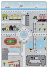 Sivý detský koberec 160x230 cm Play – Ayyildiz Carpets