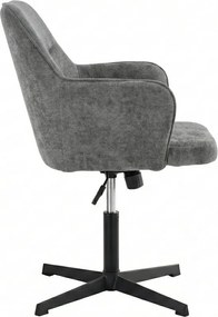 Sivé kancelárske kreslo NERIS