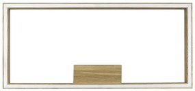 Spot-Light 9141174 - LED stropné svietidlo RAMME LED/34W/230V matný dub