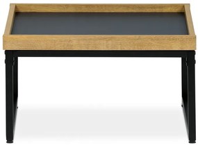Autronic BONTEC Konferenčný stolík 53x53cm, mdf, dub, CT-612 OAK Farba: Šedá