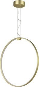 Lampa ring LED Acirculo zlatá 60 cm