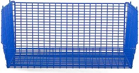 Priemyselný úložný kôš KS3 1050x680x480 mm, stohovateľný